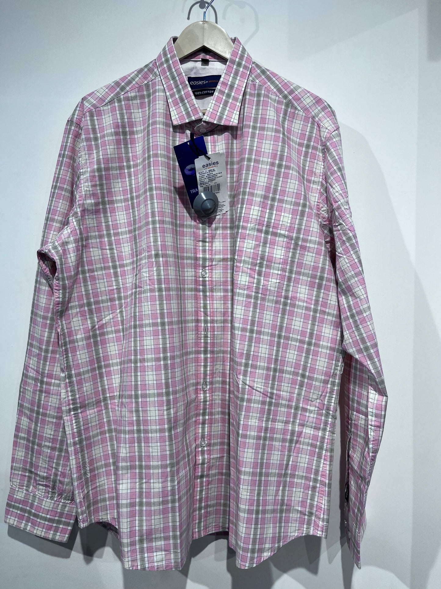 [EASIES] FULL SLEEVE CHECKERED SHIRT XXL