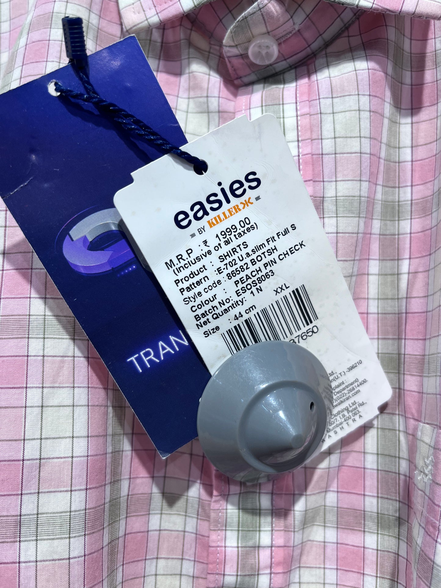 [EASIES] FULL SLEEVE CHECKERED SHIRT XXL