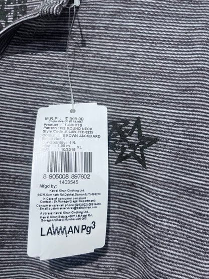 [LAWMAN] R/N T-SHIRT SIZE XL