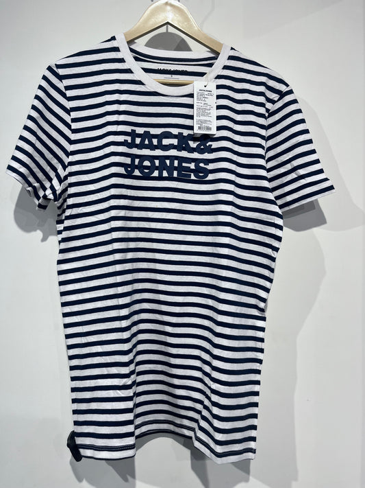 [JACK & JONES] R/N T-SHIRT SMALL