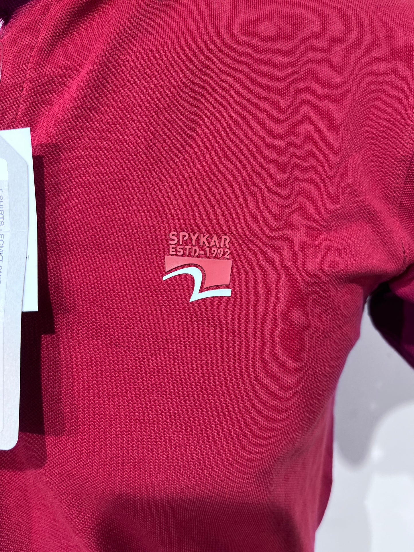 [SPYKAR] COLLAR T-SHIRT MEDIUM