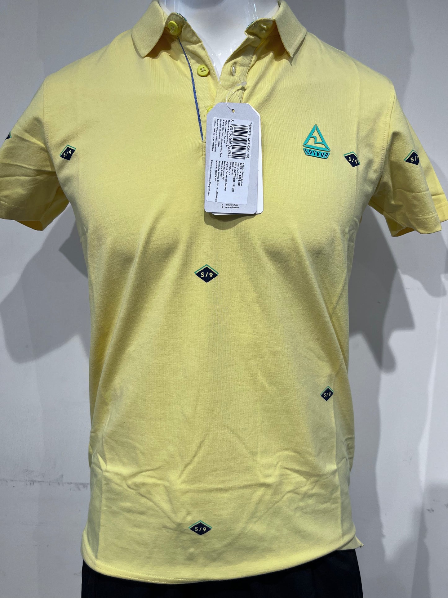 MEN'S COLLAR T-SHIRT MEDIUM