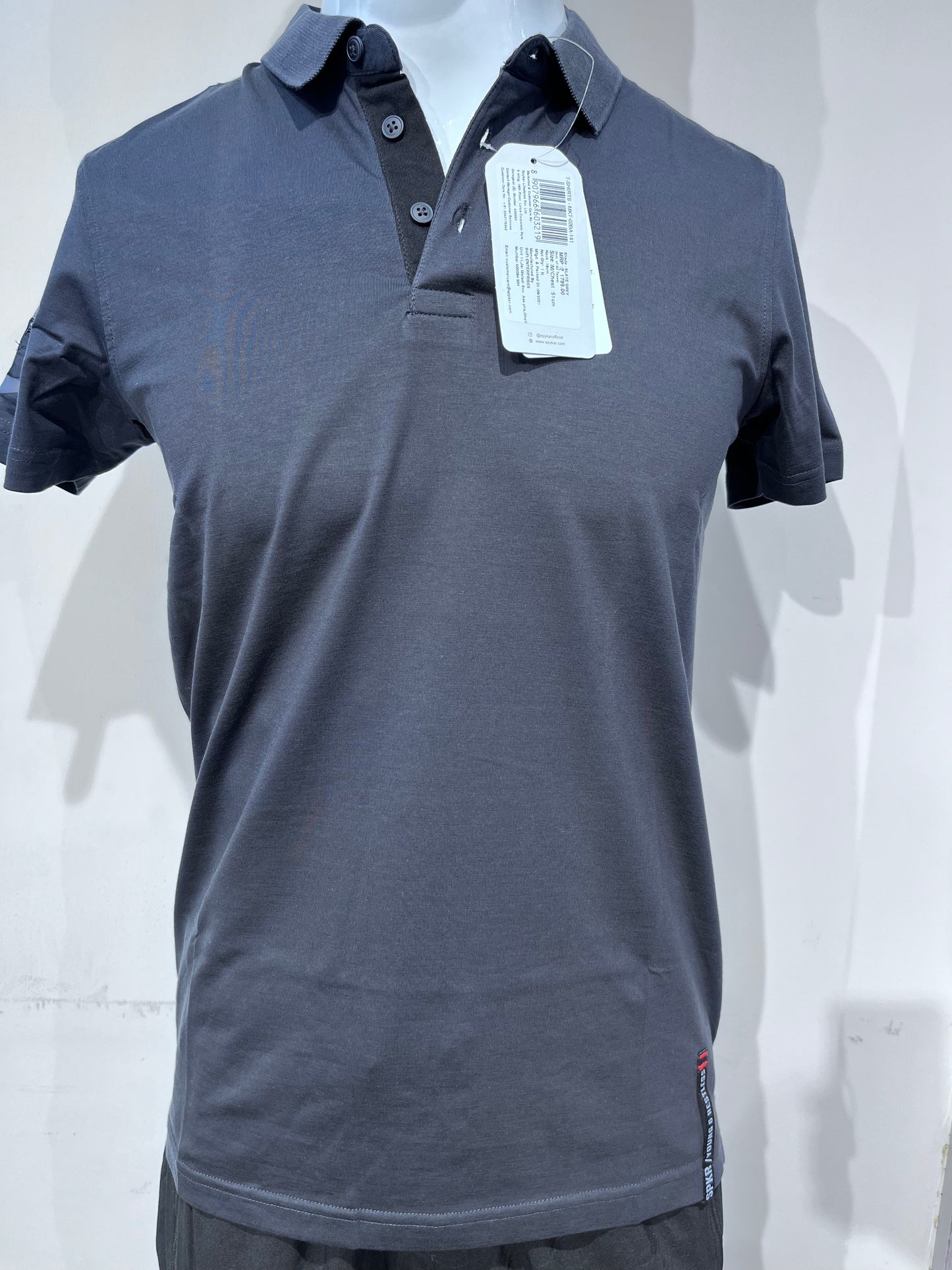 [SPYKAR] COLLAR T-SHIRT MEDIUM