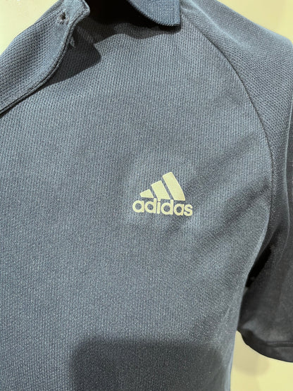 [ADIDAS] COLLAR T-SHIRT LARGE