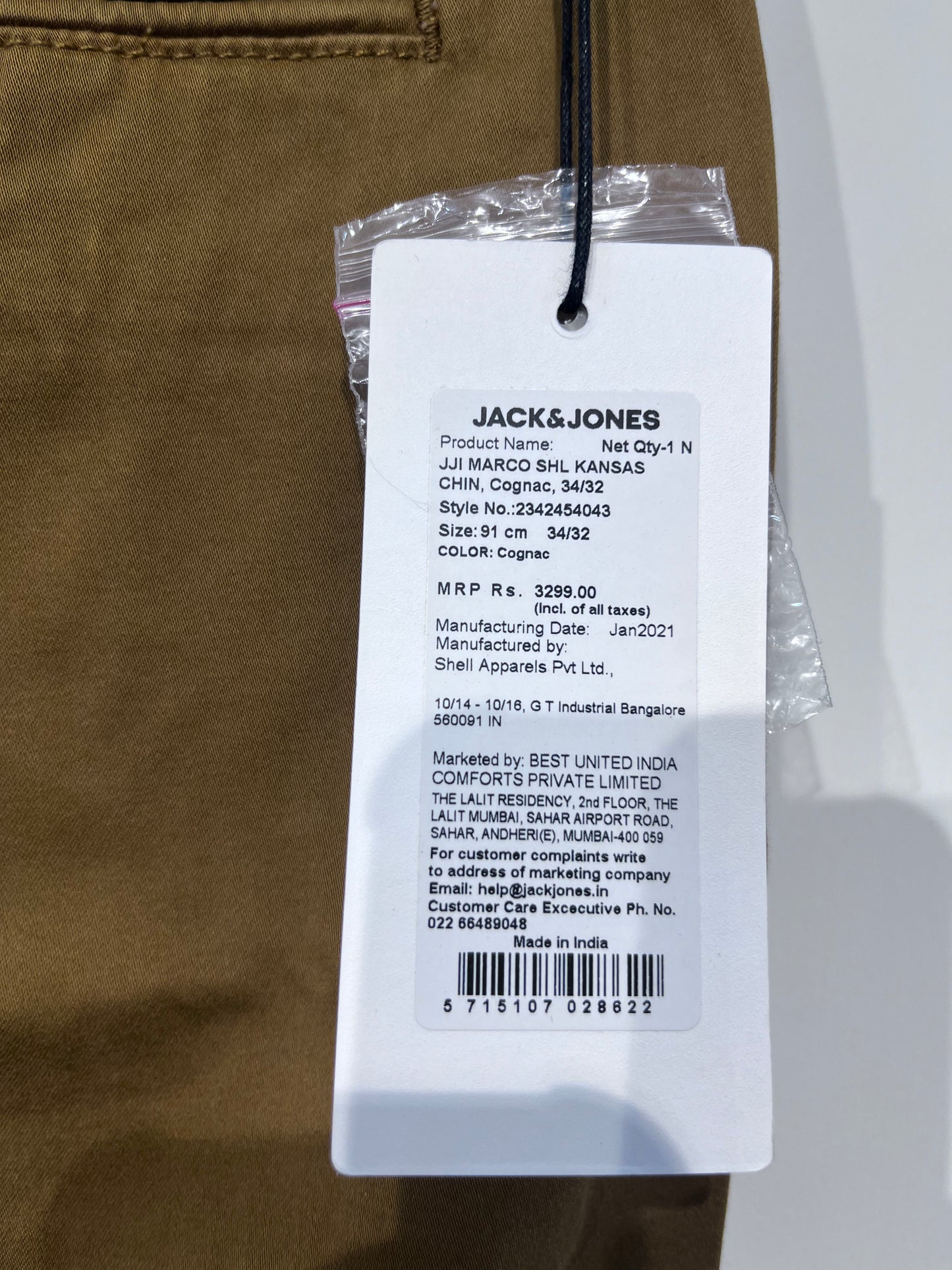 [JACK&JONES] CHINOS SIZE 34