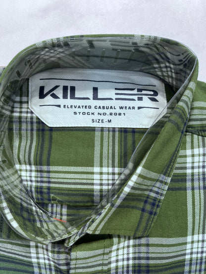 [KILLER] FULL SLEEVE CHECKERED SHIRT MEDIUM