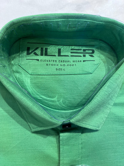 [KILLER] FULL SLEEVE PLAIN SHIRT LARGE