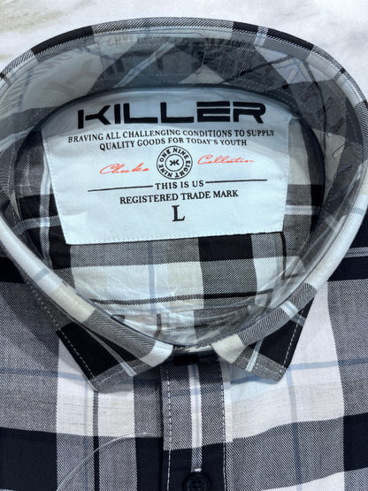 [KILLER] FULL SLEEVE CHECKERED SHIRT LARGE