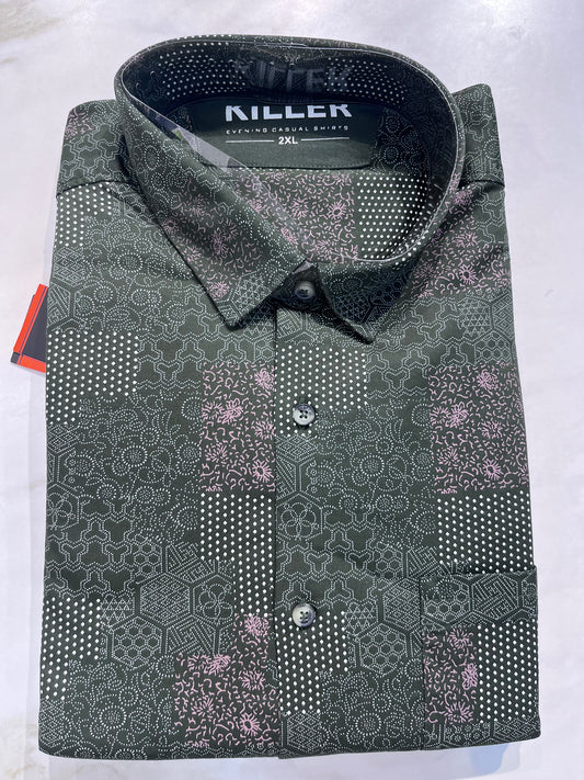 [KILLER] FULL SLEEVE PRINTED SHIRT XXL