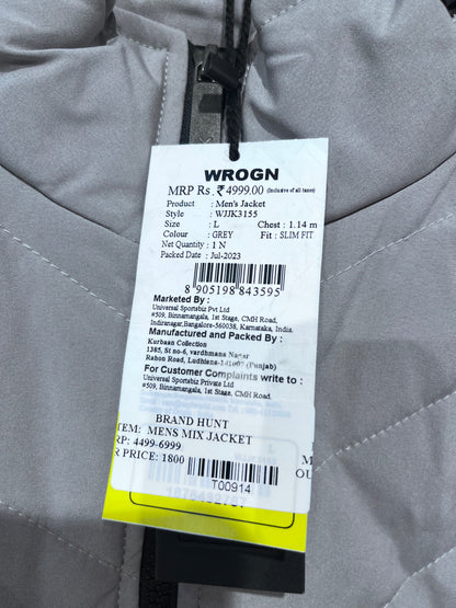 [WROGN] JACKET SIZE LARGE