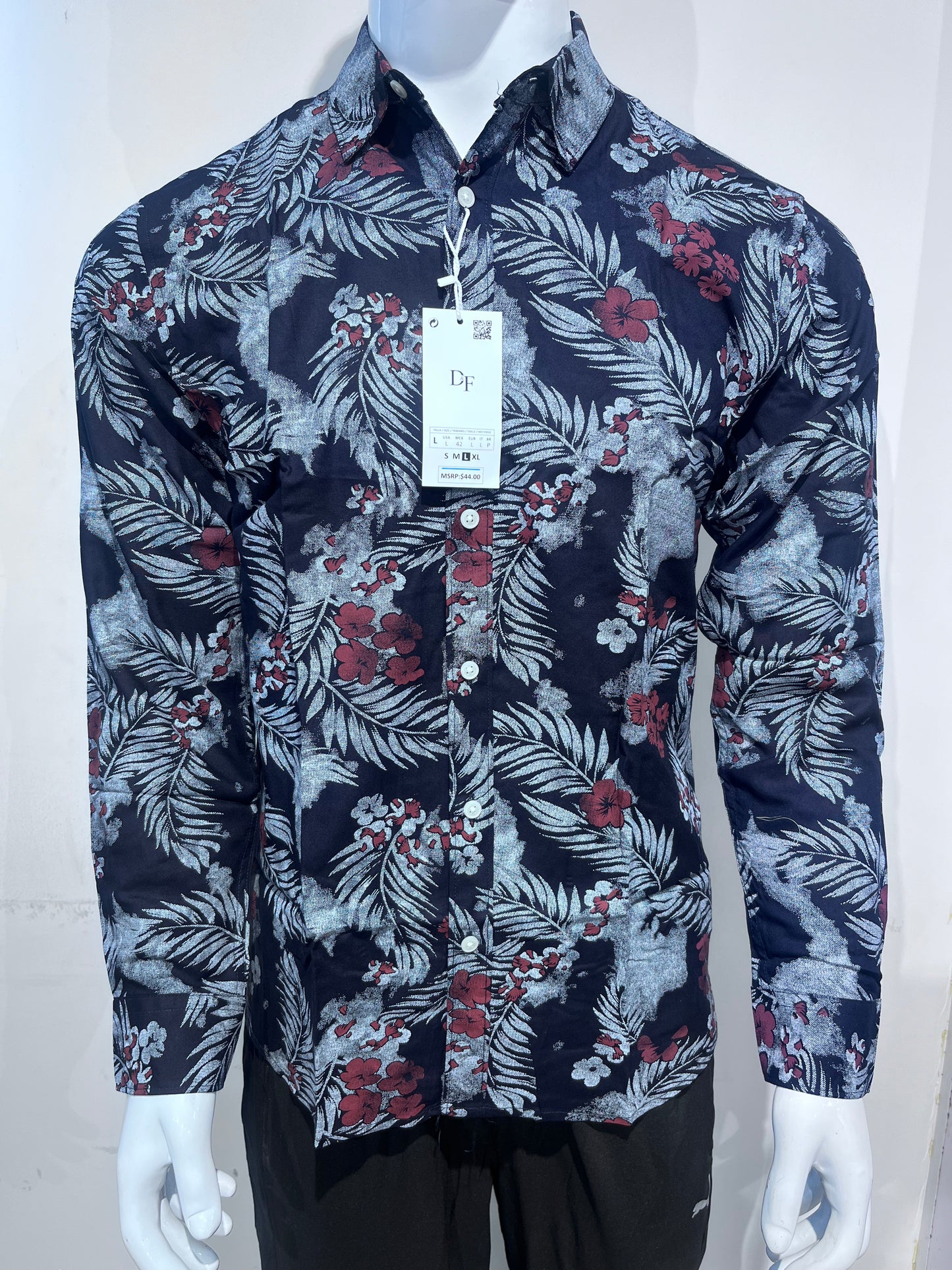 [DENIM&FLOWER] FULL SLEEVE SHIRT SMALL