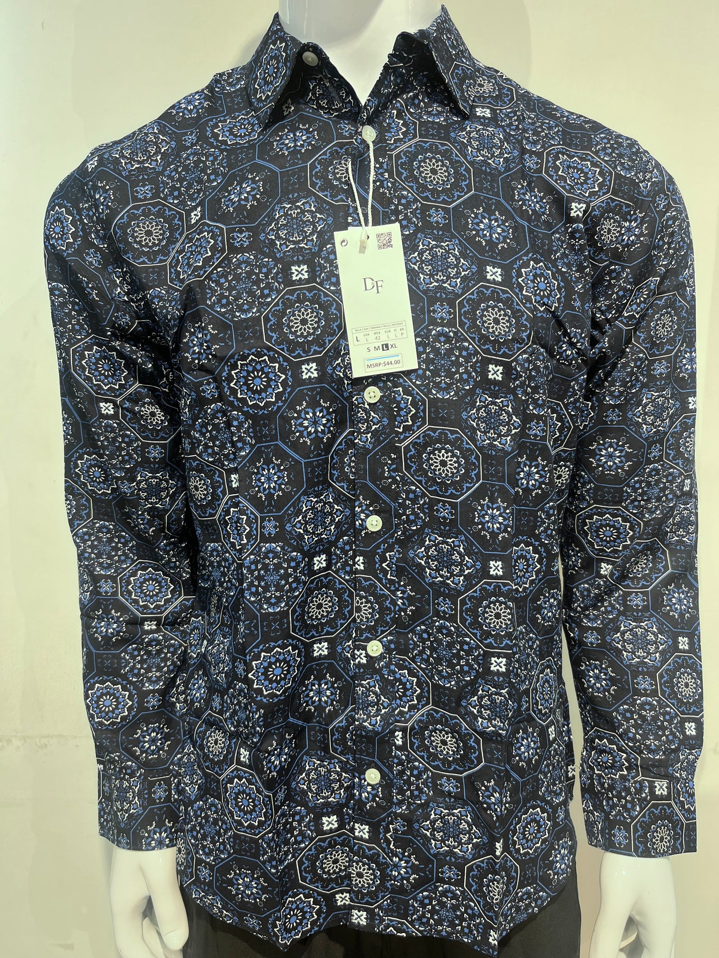 [DENIM&FLOWER] FULL SLEEVE SHIRT SMALL