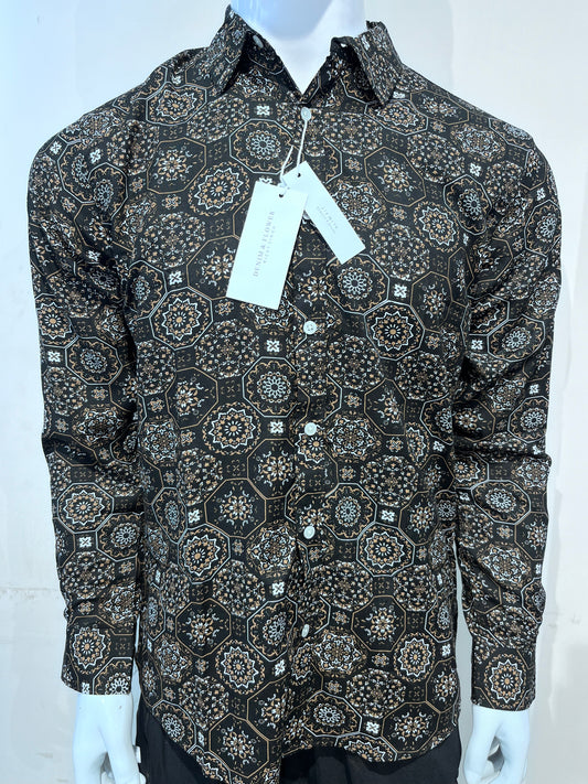 [DENIM&FLOWER] FULL SLEEVE SHIRT XL