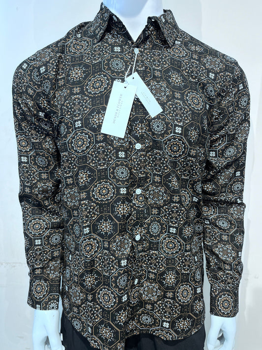 [DENIM&FLOWER] FULL SLEEVE SHIRT MEDIUM