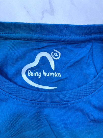 [BEING HUMAN] ROUND-NECK T-SHIRT XL