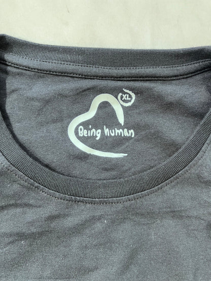 [BEING HUMAN] ROUND-NECK T-SHIRT XL