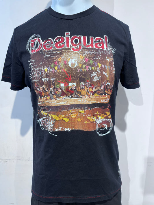 [DESIGUAL] ROUND-NECK T-SHIRT LARGE