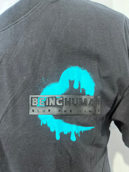 [BEING HUMAN] ROUND-NECK T-SHIRT MEDIUM