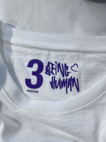 [BEING HUMAN] ROUND-NECK T-SHIRT MEDIUM