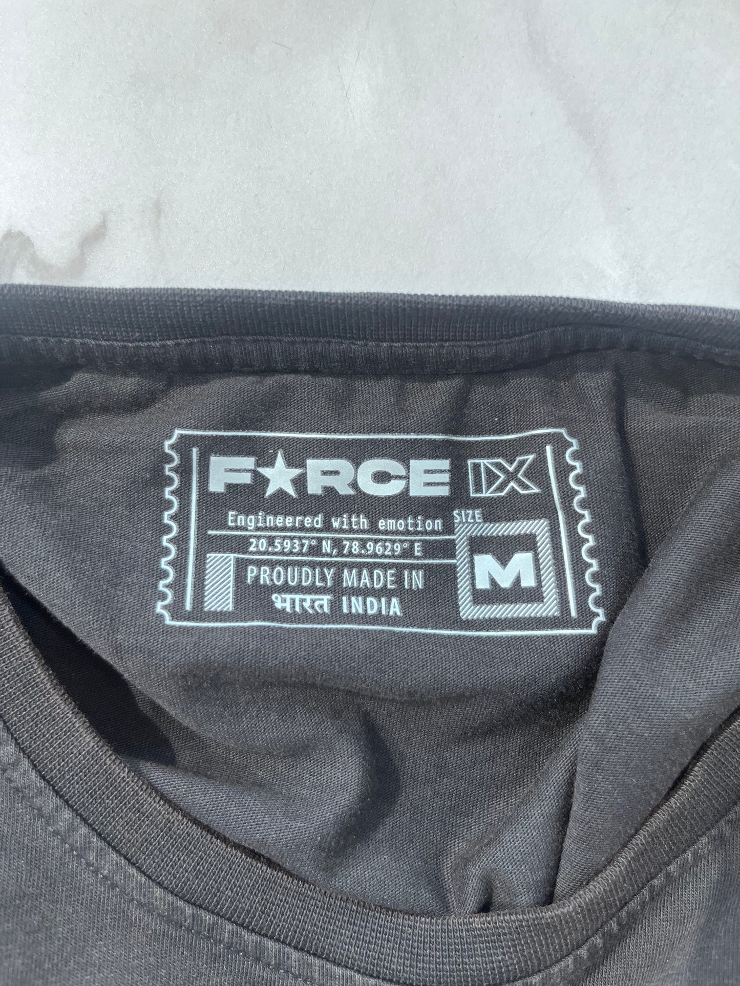 [FORCE] ROUND-NECK T-SHIRT MEDIUM