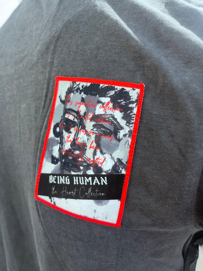 [BEING HUMAN] ROUND-NECK T-SHIRT MEDIUM