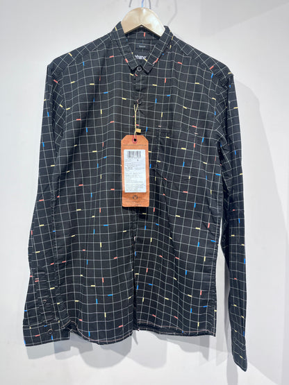 [WRANGLER] FULL SLEEVE PRINTED SHIRT SMALL