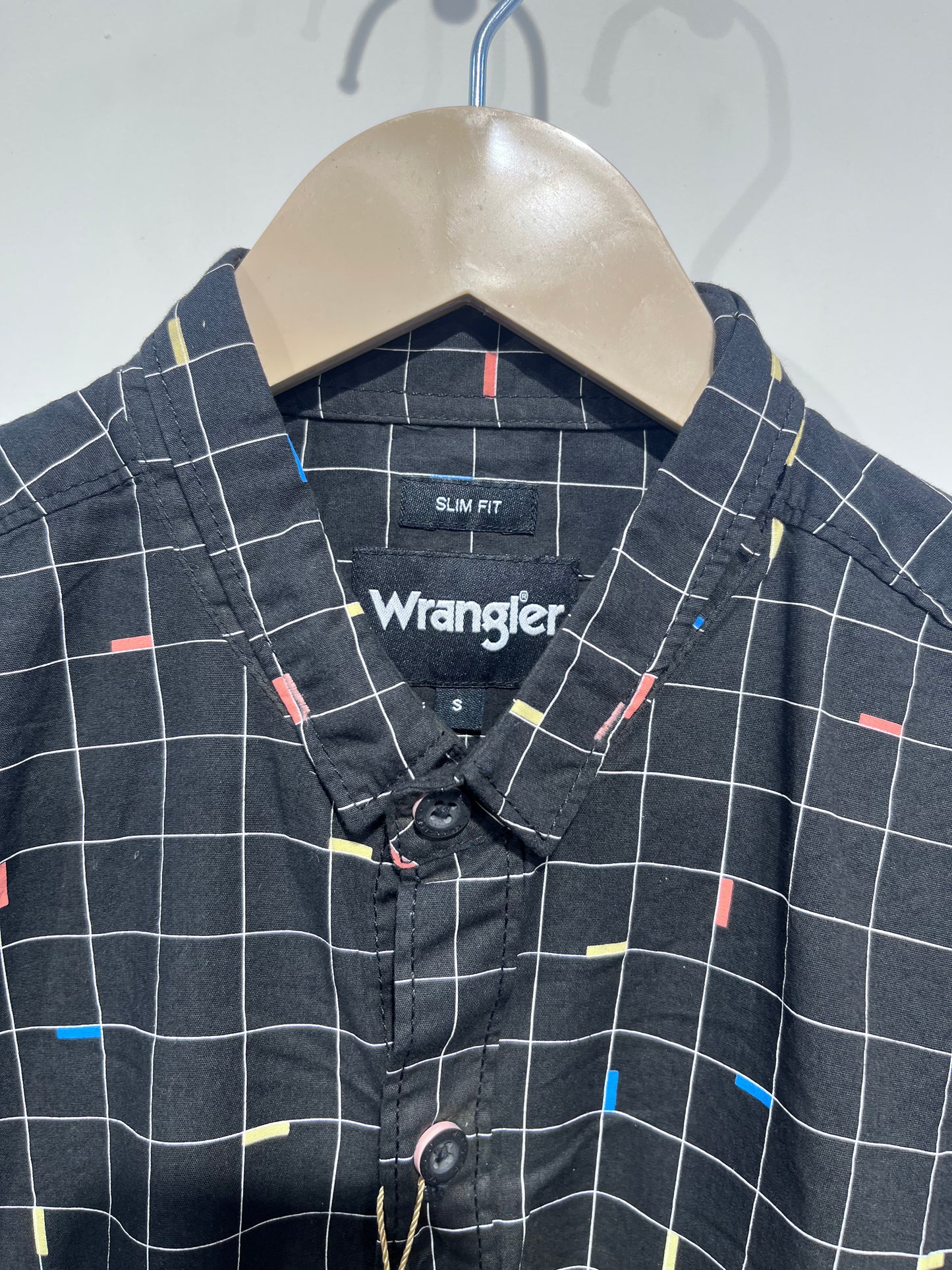 [WRANGLER] FULL SLEEVE PRINTED SHIRT SMALL