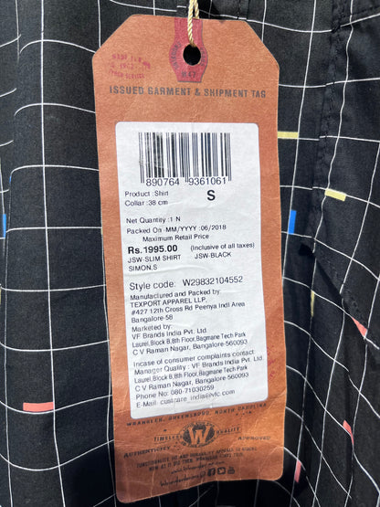 [WRANGLER] FULL SLEEVE PRINTED SHIRT SMALL