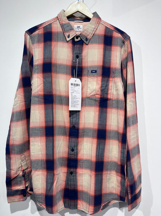 [LEE] FULL SLEEVE CHECKERED SHIRT MEDIUM