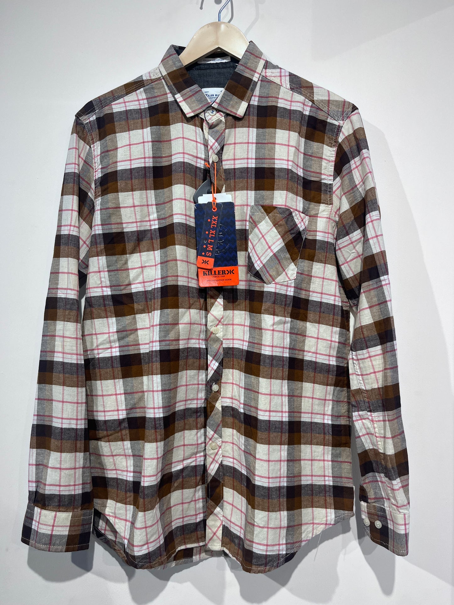 [KILLER] FULL SLEEVE CHECKERED SHIRT LARGE