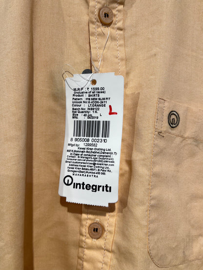 [INTEGRITI] FULL SLEEVE SHIRT LARGE