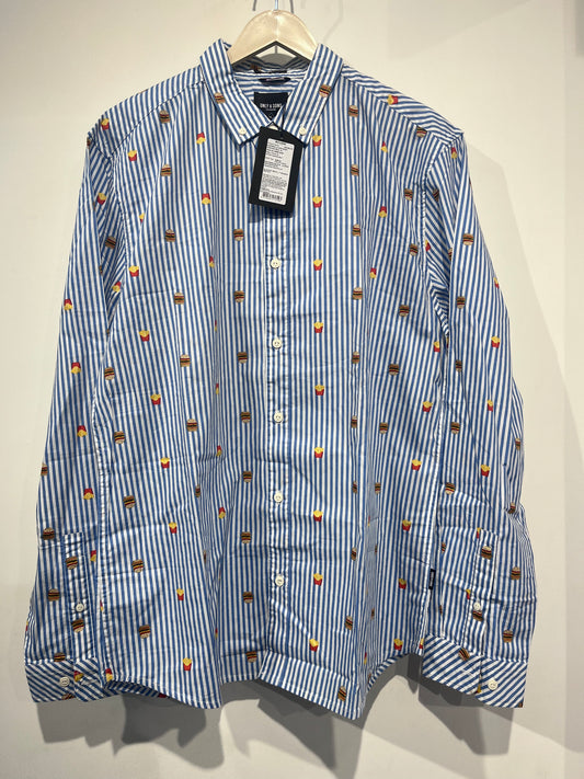 [ONLY & SONS] FULL SLEEVE LINING SHIRT XL