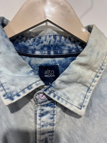 [ALTO MODA] FULL SLEEVE DENIM SHIRT XL