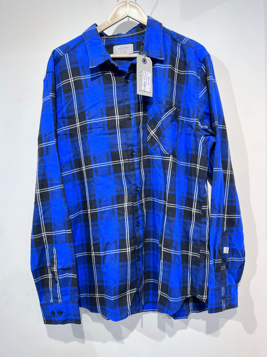 [JACK & JONES] FULL SLEEVE CHECKERED SHIRT XL