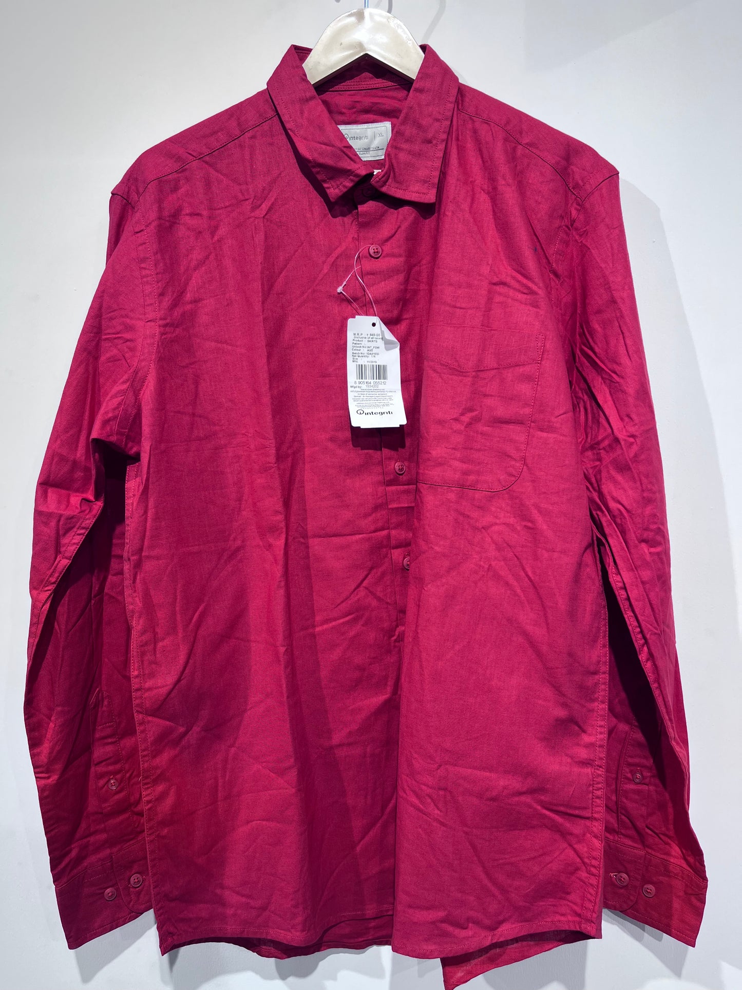 [INTEGRITI] FULL SLEEVE SHIRT XL