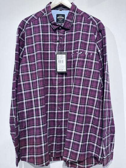 [LAWMAN] FULL SLEEVE CHECKERED SHIRT XXL