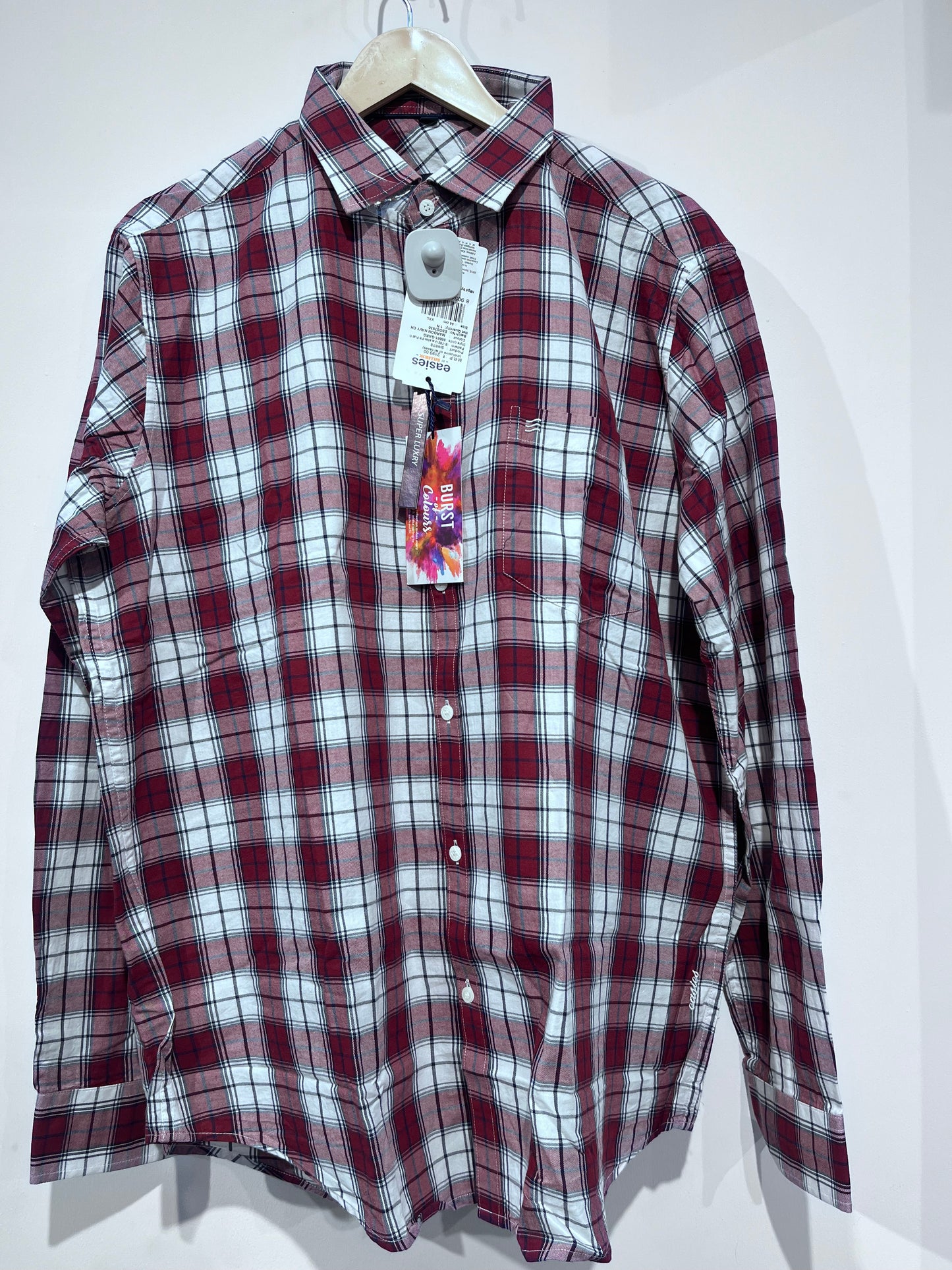 [EASIES] FULL SLEEVE CHECKERED SHIRT XXL