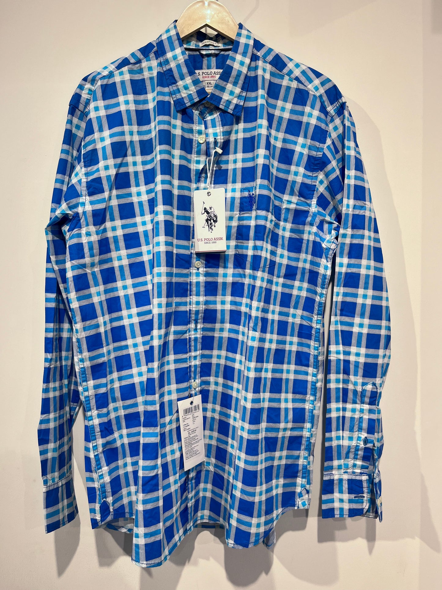 [USPA] FULL SLEEVE CHECKERED SHIRT XXL