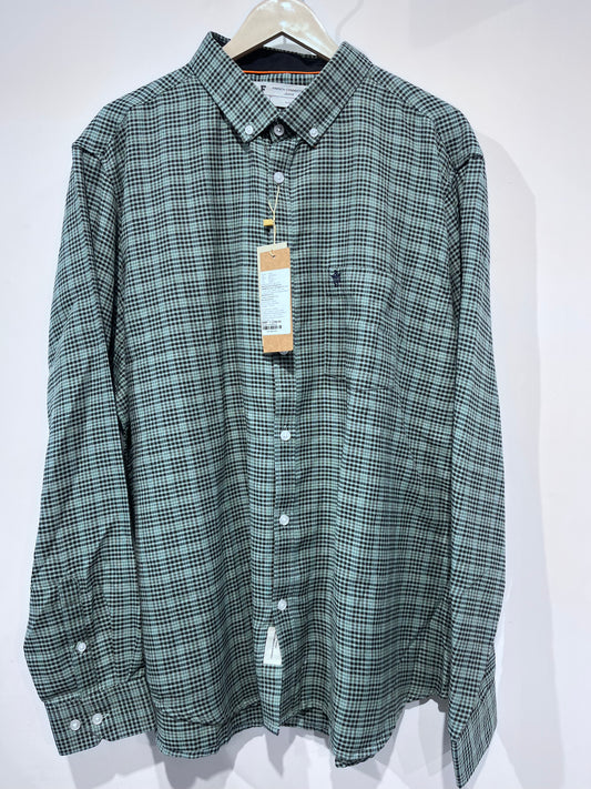 [FCUK] FULL SLEEVE CHECKERED SHIRT XXL